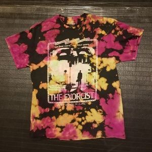 Exorcist vintage bleach dye with color